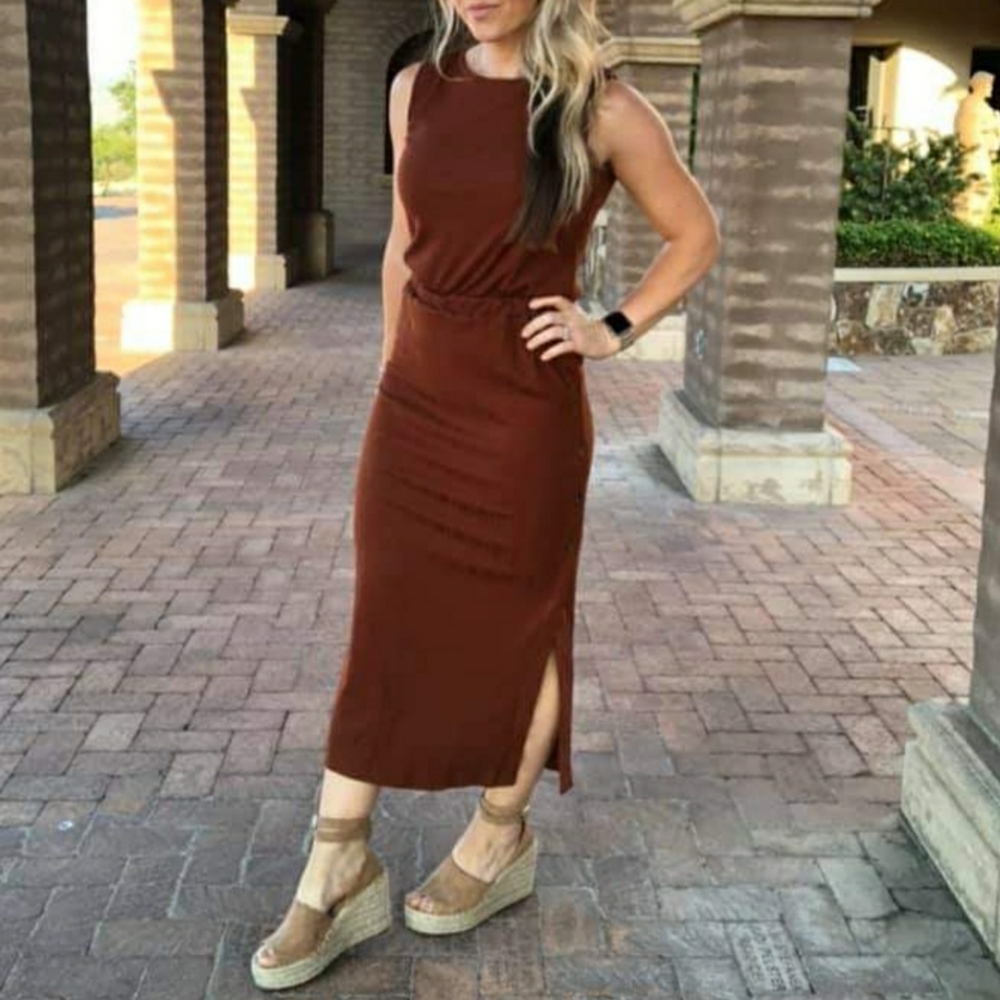 Rust dress